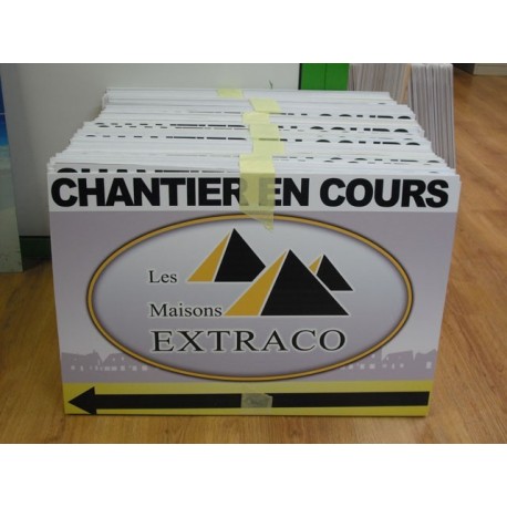 10 Panneaux de chantier - Akilux
