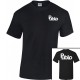 Tee Shirt Coeur Dos - Impression en flex