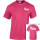 Tee Shirt Coeur Dos - Impression en flex