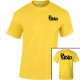 Tee Shirt Coeur Dos - Impression en flex