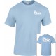 Tee Shirt Coeur Dos - Impression en flex