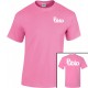 Tee Shirt Coeur Dos - Impression en flex