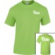 Tee Shirt Coeur Dos - Impression en flex