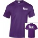 Tee Shirt Coeur Dos - Impression en flex
