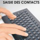 Saisie des contacts