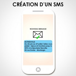 Création d'un sms
