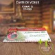 Carte de voeux 2016 de 1 à 4 pages