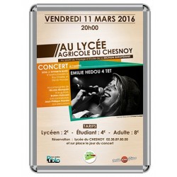 Cadre porte affiche A0