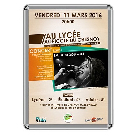 Cadre porte affiche A0