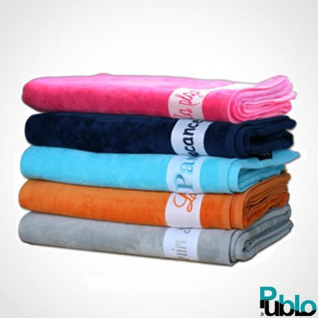 Broderie sur serviette