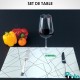Set de table 30x42cm personnalisable