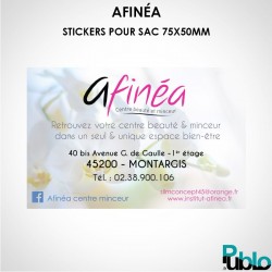 Afinéa - Stickers pour sac
