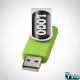 Clés USB Rotative twister personnalisées
