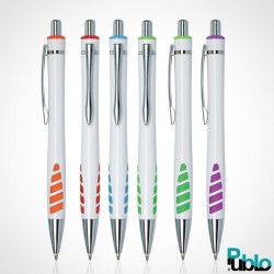 Stylos publicitaires AC34 5 couleurs de 1 à 2 marquages