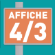 Affiche 4/3 (400x300mm)