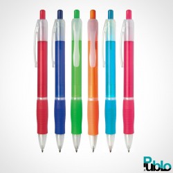Stylos publicitaires AC0105 6 couleurs de 1 à 2 marquages