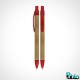 Stylos publicitaires Éco AC5005 5 couleurs de 1 marquage