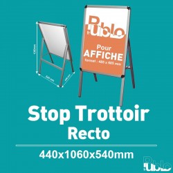 Stop Trottoir - Simple face (440x1060x540mm)