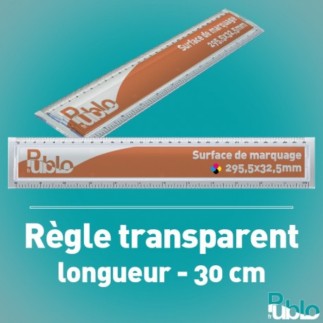 Règles publicitaires - Quadri (30 cm)