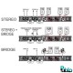 Ampli 4 canaux AMP150.4 JB Systems