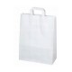 Sacs KRAFT - 220 + 100 x 290 mm (Blanc)