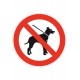 Panneau Chien Interdit