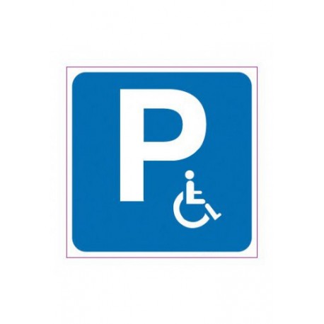 Panneau Parking Handicapés