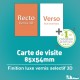 Carte de visite - Finition luxe vernis sélectif 3D