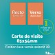 Carte de visite - Finition luxe vernis sélectif 3D