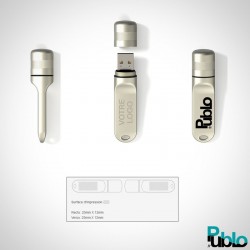 Clé USB Inox