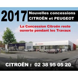Impression et pose 2 Bâches 500g/m² - Citroën