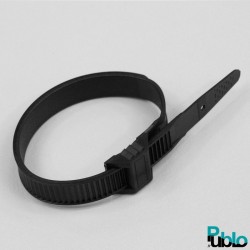 Collier rilsan plastique noir