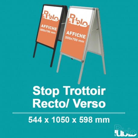 Stop Trottoir - Double face (544x1050x598mm)
