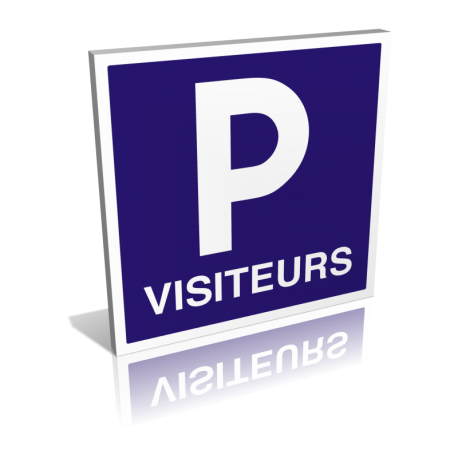 Panneau parking visiteur