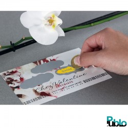 Carte à gratter