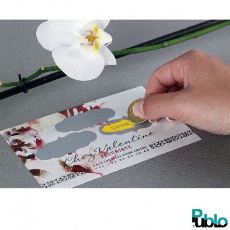 Carte à gratter