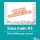 Sous main A3 - 20 feuillets