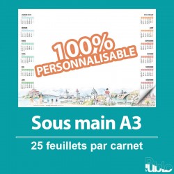 Sous main A3 - 20 feuillets