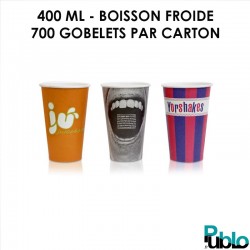 Gobelets personnalisables