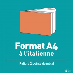 Brochure A4 à L'italienne - 20 pages