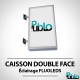 Caisson lumineux - DOUBLE FACE