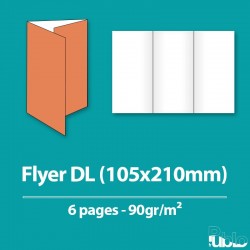 Flyer DL - 6 pages 90gr