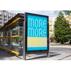 Affiche abris bus