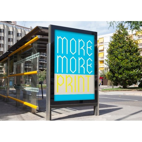 Affiche abris bus