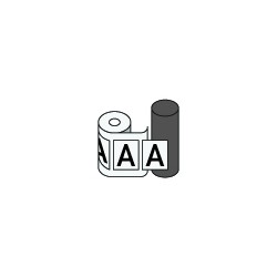 Étiquettes adhésives en rouleau standards