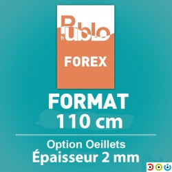 Panneaux Forex 2mm (110cm) 