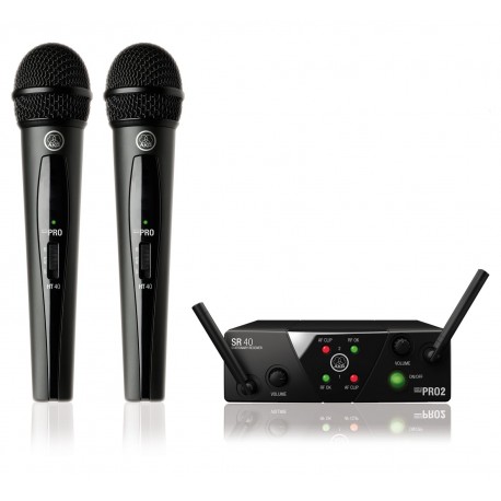 AKG WMS40 Mini Dual Vocal Set