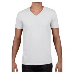 T Shirt col V - Homme