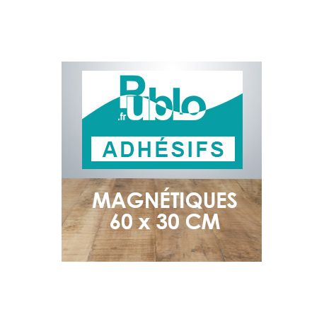 Adhésif magnétique hauteur 60 cm
