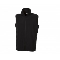 Gilet micropolaire homme - 2 poches latérales. Grand zip